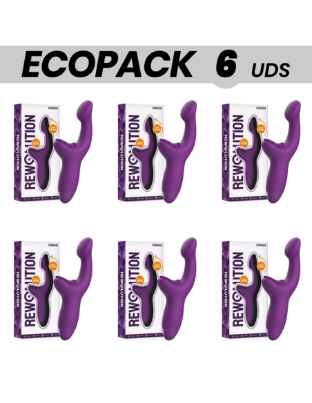 ECOPACK 6 UNITS - REWOLUTION REWOKISS POINT A STIMULATOR VIBRATOR