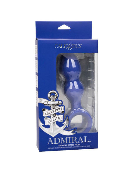 CALEXOTICS - ADMIRAL ADVANCED ANAL PLUG BLUE
