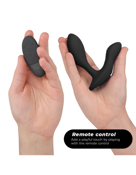 WE-VIBE - DITTO analinis kaištis-vibratorius, juodas