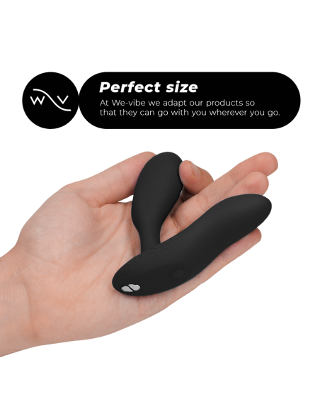 WE-VIBE - DITTO analinis kaištis-vibratorius, juodas