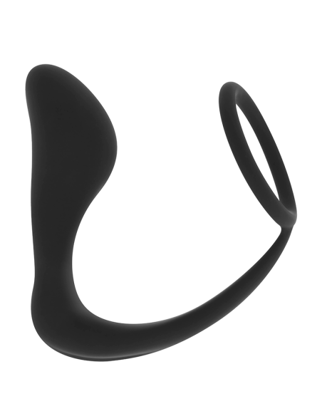 OHMAMA - silikoninis analinis kamštelis su žiedu 10,5 cm