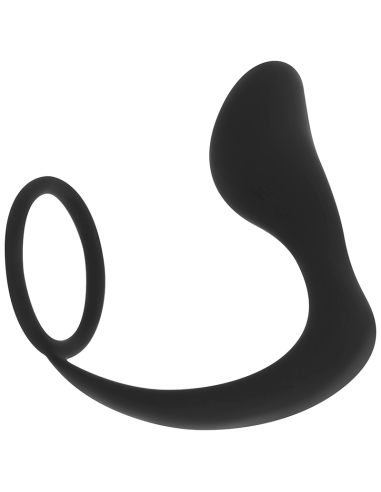 OHMAMA - silikoninis analinis kamštelis su žiedu 10,5 cm