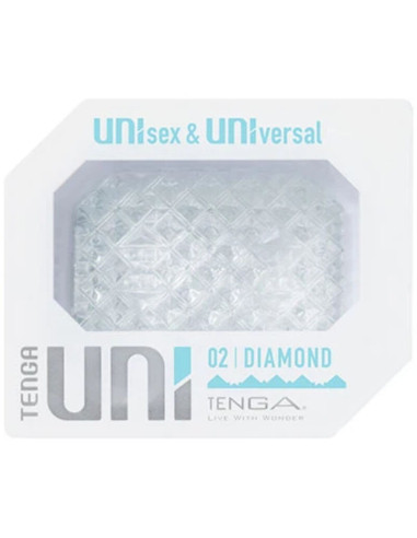 TENGA - UNI DIAMOND masturbatorius antpirščio formos