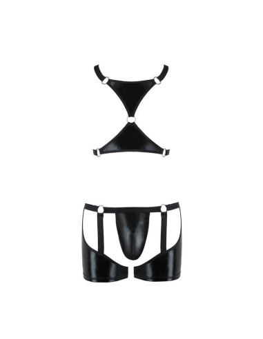 PASSION - 047 SET ARON BLACK S-M