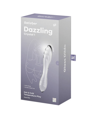 SATISFYER - AKINAMAS SKAIDRUS KRISTALAS