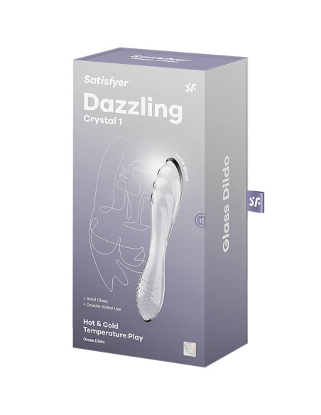 SATISFYER - AKINAMAS SKAIDRUS KRISTALAS