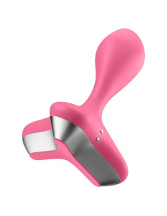 SATISFYER – ROŽINIS ŽAIDIMŲ KEIČIANTIS KIMŠTUKAS VIBRATORIUS ELEMENTAS 2