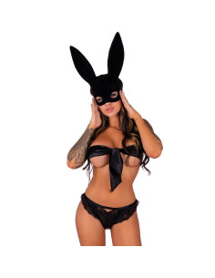 LIVCO CORSETTI FASHION - OKSURIN PANTY CROTCHLESS BLACK