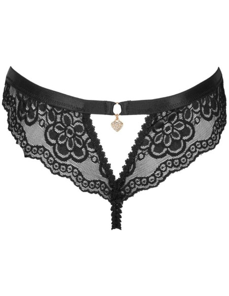 LIVCO CORSETTI FASHION - OKSURIN PANTY CROTCHLESS BLACK