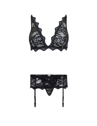 LIVCO CORSETTI FASHION - BELITA LC 90231 LIEMENĖLĖ-KELNINĖLĖ-KOJINĖLĖ JUODA S-M