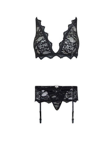 LIVCO CORSETTI FASHION - BELITA LC 90231 LIEMENĖLĖ-KELNINĖLĖ-KOJINĖLĖ JUODA S-M