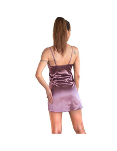 LIVCO CORSETTI FASHION - JACQUELINE LC 90249 CHALATAS MARŠKINĖLIAI KELNINĖS VIOLETINĖS S-M DYDŽIO 2