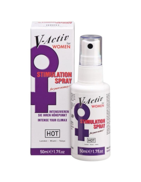HOT - V-ACTIV varpos stiprinimo purškiklis moterims, 50 ml