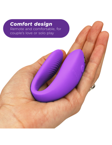 WE-VIBE - SYNC GO DVIGUBAS STIMULIATORIUS VIOLETINIS