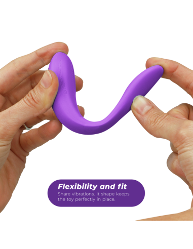 WE-VIBE - SYNC GO DVIGUBAS STIMULIATORIUS VIOLETINIS