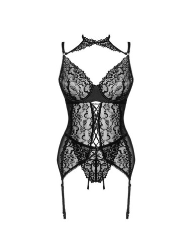 LIVCO CORSETTI FASHION - GIELLANDRA FOR THE SENSES KOLEKCIJOS KORSETINĖS KELNAITĖS JUODOS