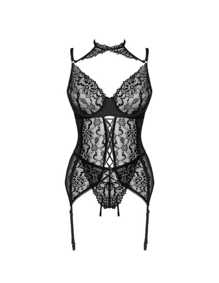 LIVCO CORSETTI FASHION - GIELLANDRA FOR THE SENSES KOLEKCIJOS KORSETINĖS KELNAITĖS JUODOS