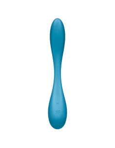 SATISFYER - G-SPOT FLEX 5 MULTI VIBRATORIUS MĖLYNAS 2