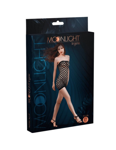 MOONLIGHT - MODEL 17 MESH DRESS BLACK ONE SIZE