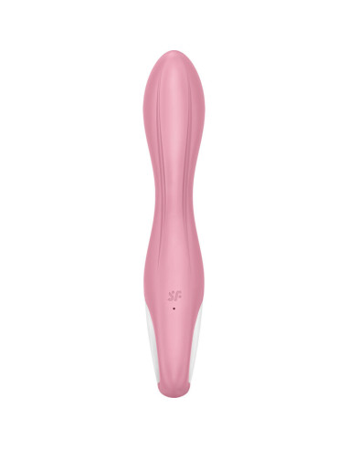 SATISFYER - VIBRUOJAMAS PŪSTO POMPOS POMPOS 2 ROŽINIAI