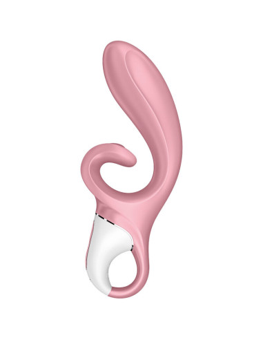 SATISFYER - HUG ME RABBIT VIBRATOR APP PINK
