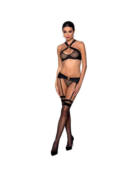 PASSION - AMANDA ECOLOGICAL LEATHER SET S-M