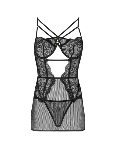 LIVCO CORSETTI FASHION - BARIRIN LC 90633 MARŠKINĖLIAI-KELNAITĖS JUODOS