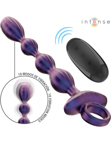 INTENSE - JACKIE VIBRATING ANAL PLUG MODEL 1 REMOTE CONTROL