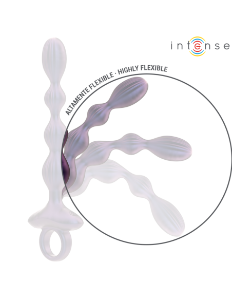 INTENSE - JACKIE VIBRUOJAMAS ANALINIS KAIŠTIS, 1 MODELIS, NUOTOLINIO VALDYMO PULTAS