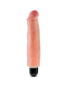KING COCK - 17,8 CM VIBRUOJAMAS STANDUS MĖSOS LYNIS