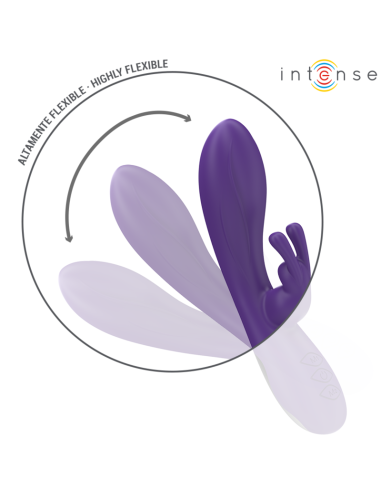 INTENSE - RANDALL RABBIT VIBRATORIUS 10 VIBRAVIMŲ VIOLETINIS