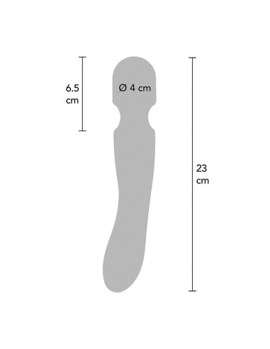 TOYJOY - LIGHT ZENITH WAND MASSAGER PURPLE