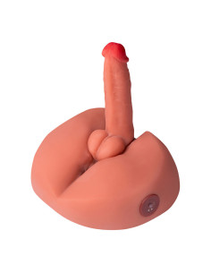 XISE - HONEY REALISTINIS DILDO MASTURBATORIUS SU VIBRACIJA 25 CM 2