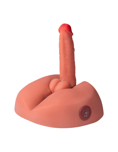 XISE - HONEY REALISTIC DILDO MASTURBATOR WITH VIBRATION 25 CM