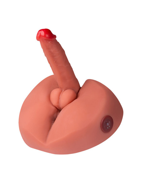 XISE - HONEY REALISTIC DILDO MASTURBATOR WITH VIBRATION 25 CM