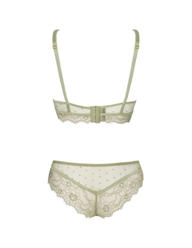 LIVCO CORSETTI FASHION – PINE LC 90667 BRA PANTY KHAKI