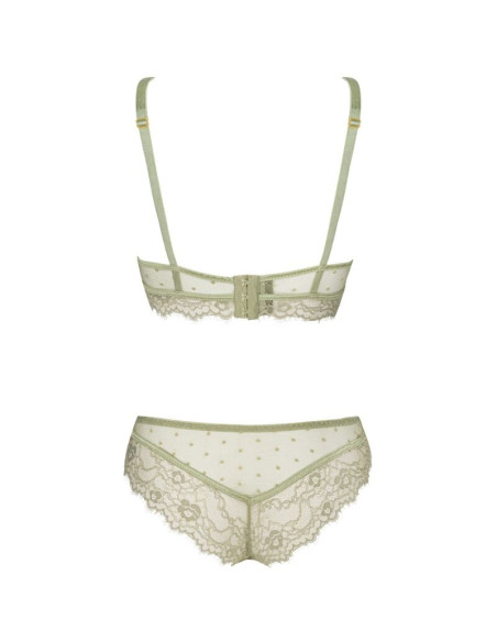 LIVCO CORSETTI FASHION – PINE LC 90667 BRA PANTY KHAKI