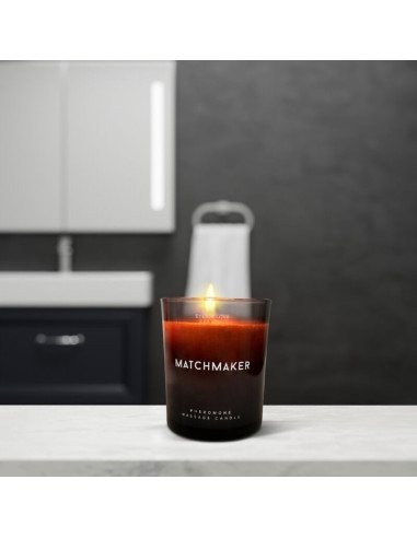 EYE OF LOVE - MATCHMAKER BLACK DIAMOND MASSAGE CANDLE ATTRACT HER 150 ML