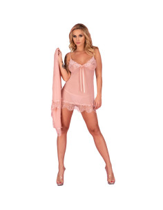LIVCO CORSETTI FASHION – HYEONA 1710 BABYDOLL THONG ROSE S 2