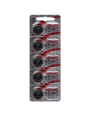 MAXELL - BATTERY LITIO CR1620 3V 5UDS