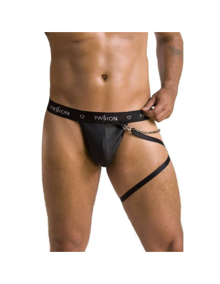 PASSION - 058 BILL THONG BLACK L-XL