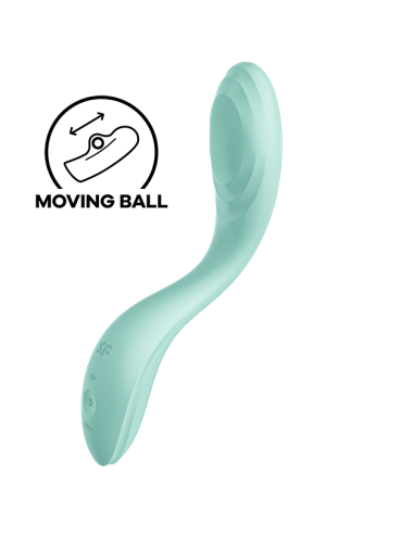 SATISFYER - RRROLLING PLEASURE GSPOT VIBRATOR GREEN