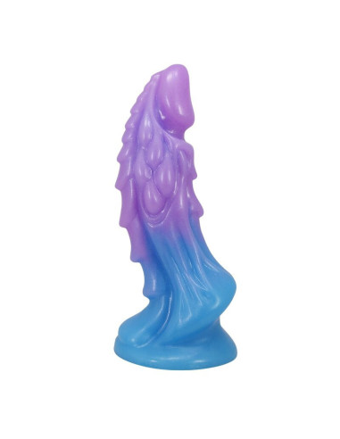 POWER MONSTERS - ATLANTEANS REALISTIC DILDO WITH SUCTION CUP 19 CM Ø 5 CM BLUE and PURPLE