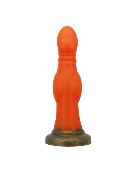 POWER MONSTERS - BLAZEHEART CHARGER FANTASY SILICONE DILDO 18.5 CM Ø 4.5 CM