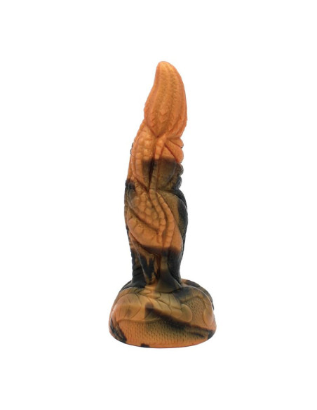 POWER MONSTERS - TYRANNOSAURUS BICOLOR FANTASY SILICONE DILDO 20.5 CM Ø 5 CM