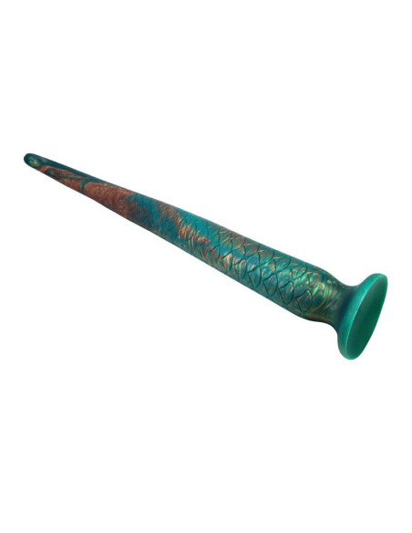 POWER MONSTERS - WILDWYRM TAIL BICOLOR FANTASY SILICONE DILDO 47 CM Ø 4 CM