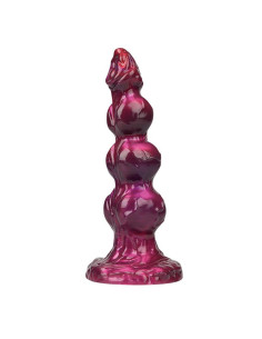 POWER MONSTERS - PRIMAL BEASTLORD PINK TRANSLUCENT FANTASY SILICONE DILDO 26 CM Ø 5 CM