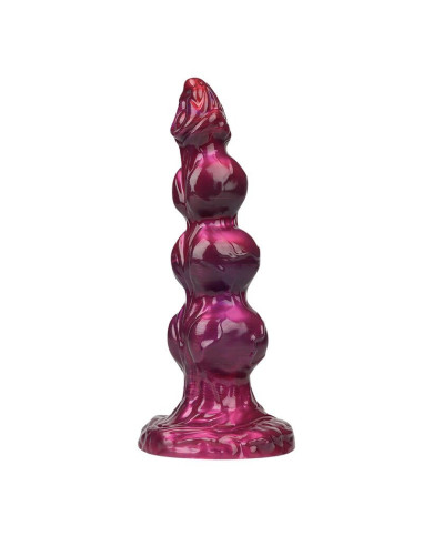 POWER MONSTERS - PRIMAL BEASTLORD PINK TRANSLUCENT FANTASY SILICONE DILDO 26 CM Ø 5 CM