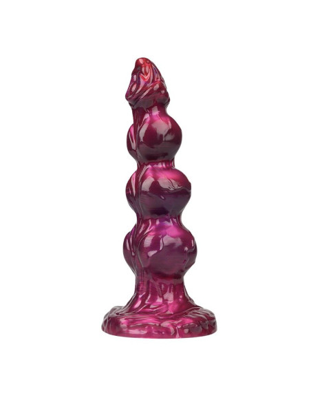 POWER MONSTERS - PRIMAL BEASTLORD PINK TRANSLUCENT FANTASY SILICONE DILDO 26 CM Ø 5 CM