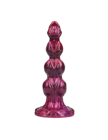 POWER MONSTERS - PRIMAL BEASTLORD PINK TRANSLUCENT FANTASY SILICONE DILDO 26 CM Ø 5 CM